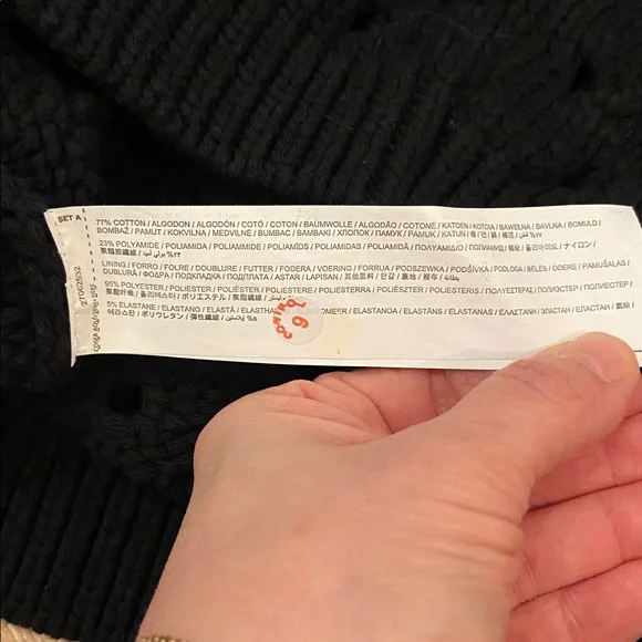 MANGO NWT cotton blend crochet midi skirt Medium - Picture 5 of 7